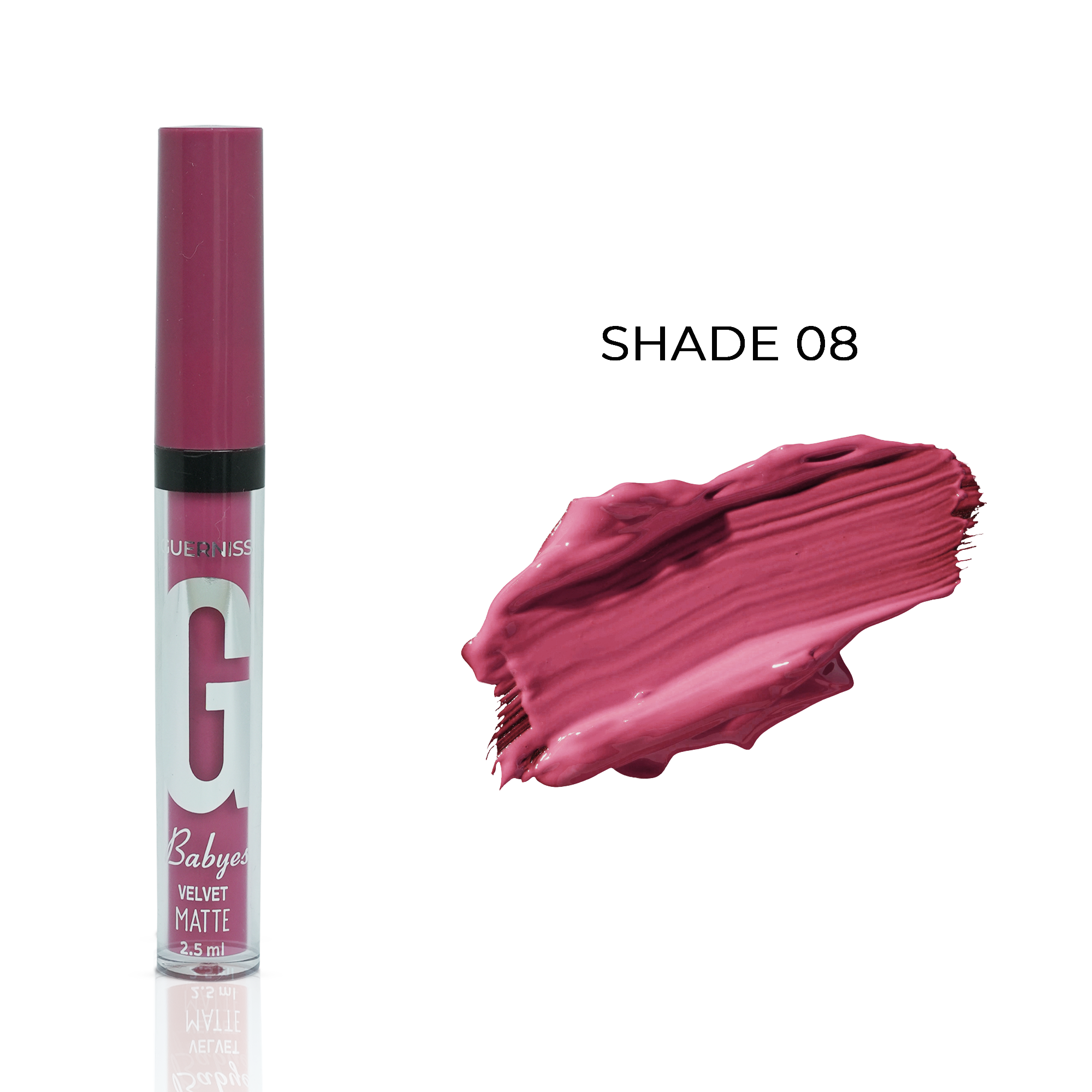 Picture of Babyes Valevet Matte Liquid Lipstick 08
