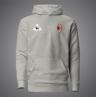 Picture of AC Milan Football Husi For Men - Premium Hoodies For Men - AC Milan Hudi