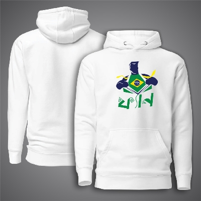 Picture of Brazil Hudi For Man - Brazil Fan Premium Hoodies For Man - Brazil Hoodie