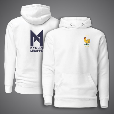 Picture of France Hudi For Man - Mbappe Logo Premium Hoodies For Man - France Hoodie