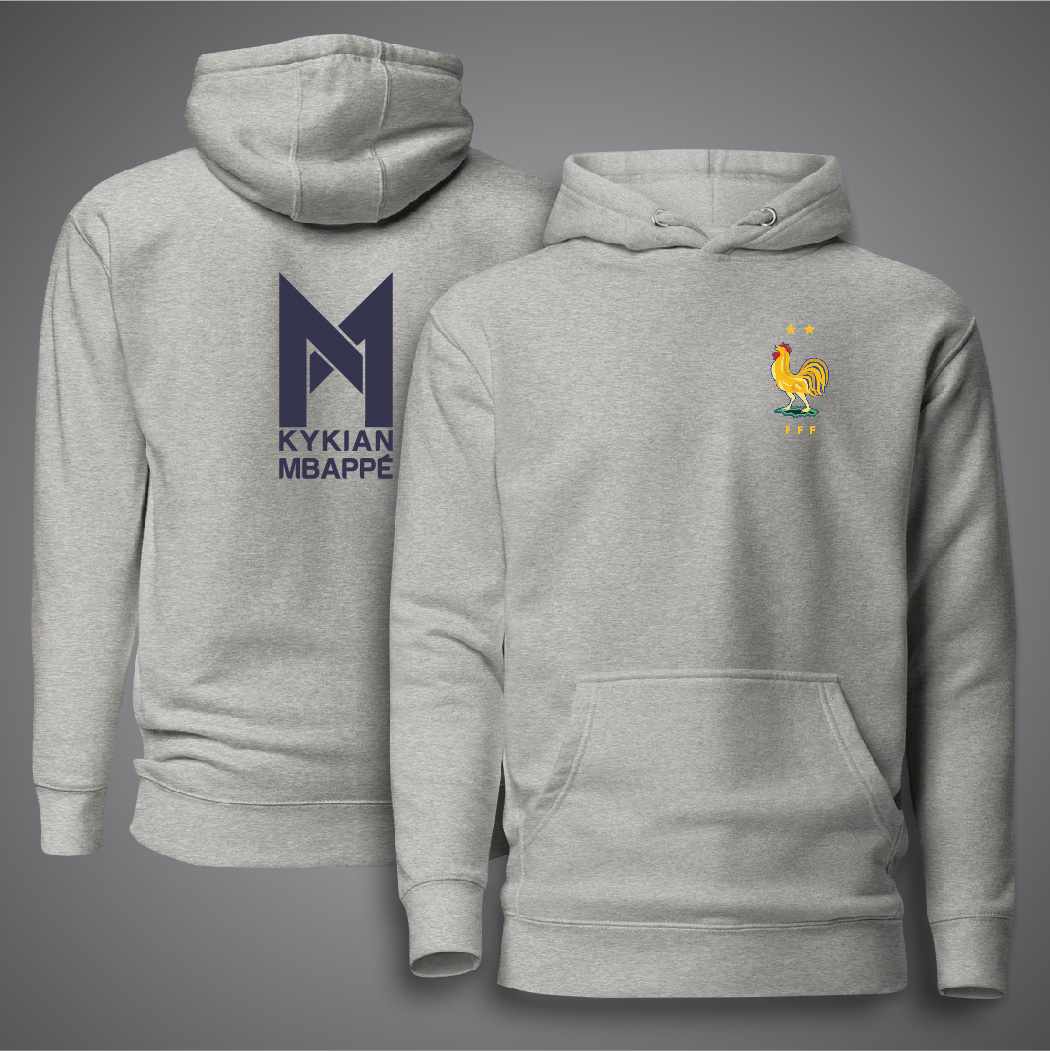 Picture of France Hudi For Man - Mbappe Logo Premium Hoodies For Man - France Hoodie
