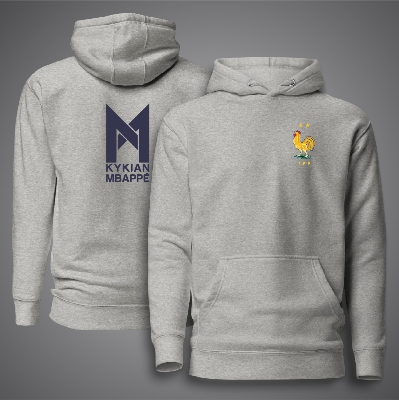 Picture of France Hudi For Man - Mbappe Logo Premium Hoodies For Man - France Hoodie