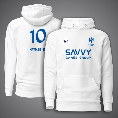 Picture of Al-Hilal Hudi For Man - Neymar JR 10 Premium Hoodies For Man - Al Hilal Hoodie