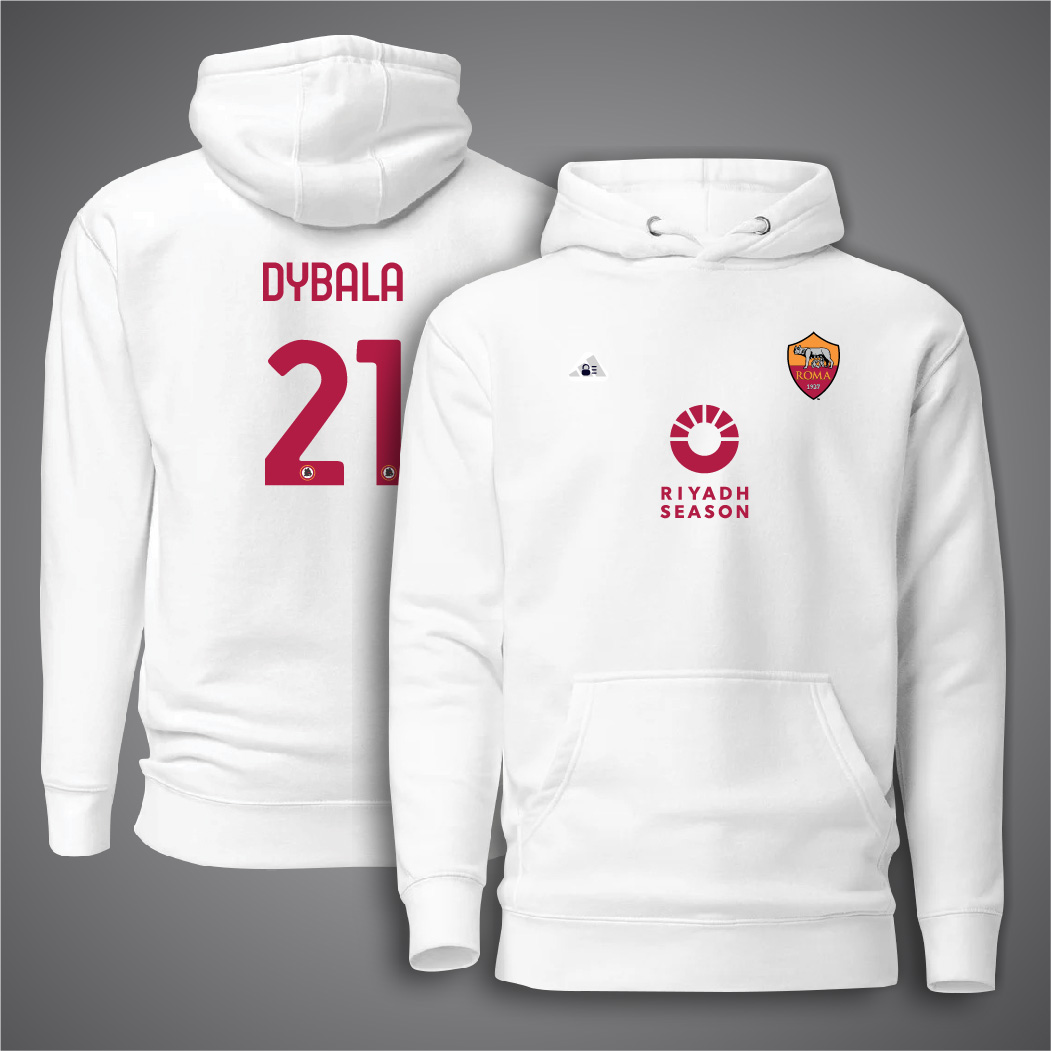 Picture of AS Roma Football Hudi For Man - Dybala 21 Premium Hoodies For Man - Roma Hoodie