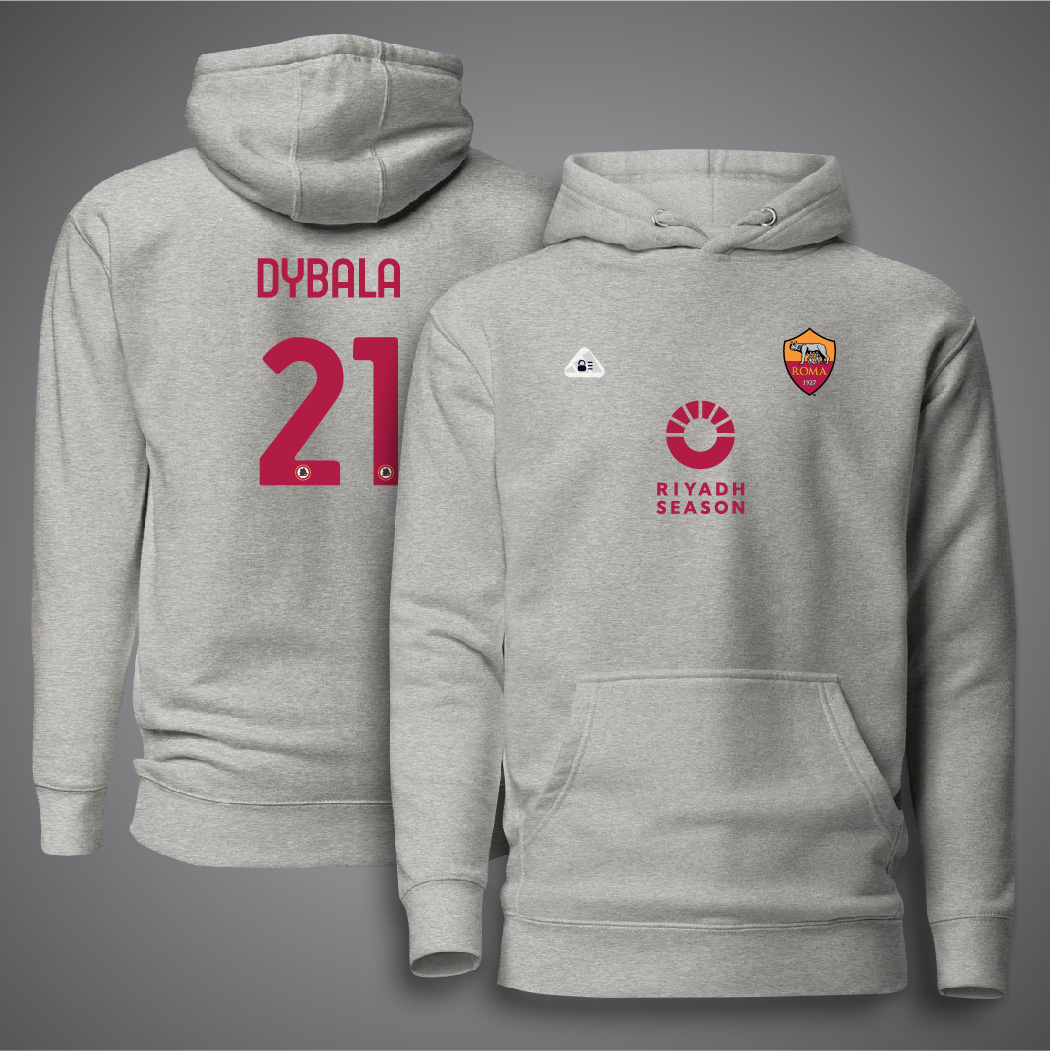 Picture of AS Roma Football Hudi For Man - Dybala 21 Premium Hoodies For Man - Roma Hoodie