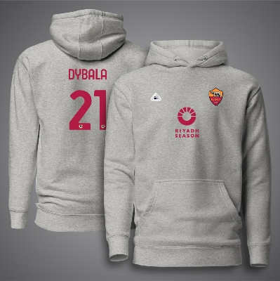 Picture of AS Roma Football Hudi For Man - Dybala 21 Premium Hoodies For Man - Roma Hoodie