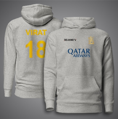 Picture of Royal Challengers Bangalore BPI Cricket Hoodies For Man - Virat 18 Premium Hoodies For Man - RCB Hoodies