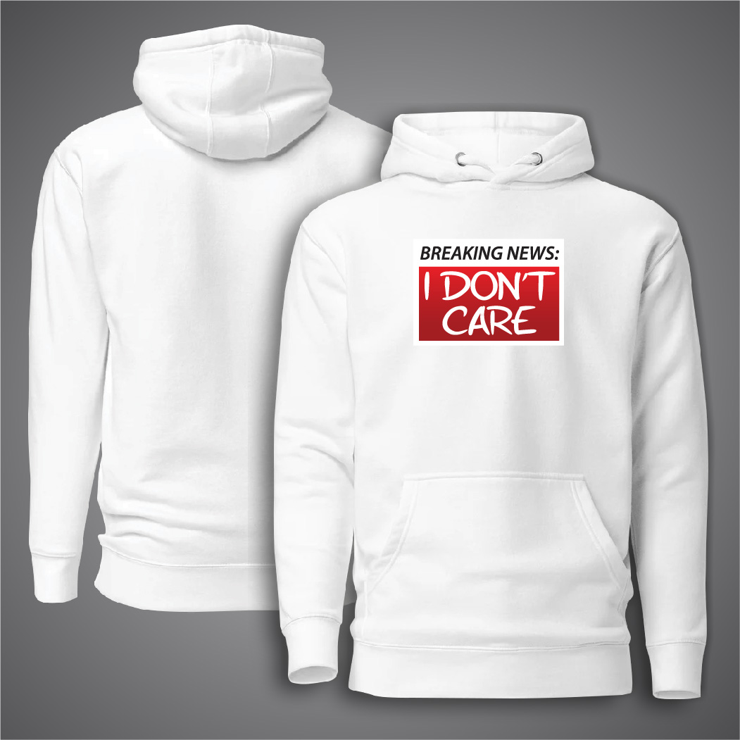 Picture of Breaking New Hudi For Men - Premium Hoodies For Men - I Don't Care Hudi