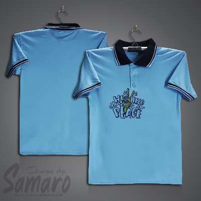 Picture of We Need Peace Short Sleeve Polo Jersey For Men - PP Micro Polo T Shirt For Men - Islamic Polo Jersey