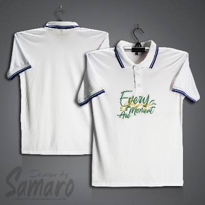 Picture of Every Monent Are Short Sleeve Polo Jersey For Men - PP Micro Polo T Shirt For Men - Islamic Polo Jersey