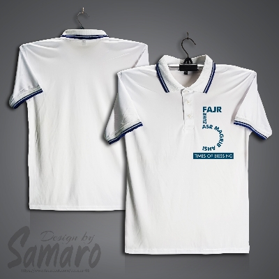 Picture of 5 Times of Bisssing Short Sleeve Polo Jersey For Men - PP Micro Polo T Shirt For Men - Islamic Polo Jersey