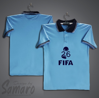 Picture of Fifa World Cup Short Sleeve Polo Football Jersey For Men - PP Micro t shirt - FIFA World Cup Jersey 2026