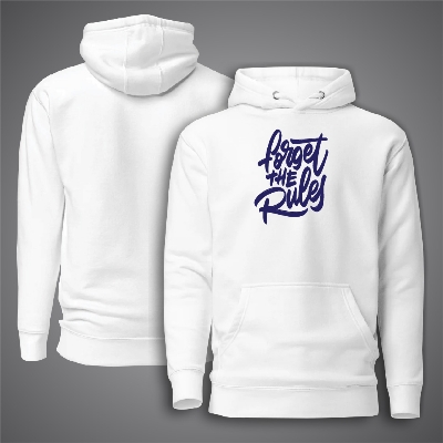 Picture of Forget The Rule Hudi For Men - Premium Hoodies For Men - Forget The Rule Hudi