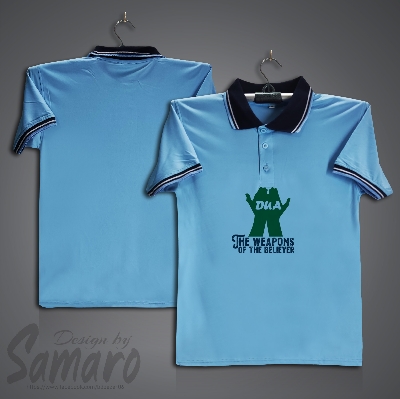 Picture of The Weapons Short Sleeve Polo Jersey For Men - PP Micro Polo T Shirt For Men - Islamic Polo Jersey