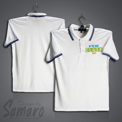 Picture of Do You Even Clash Bro Short Sleeve Polo Jersey For Men - PP Micro Polo T Shirt For Men - Clash Bro Polo Jersey