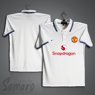 Picture of Man-u Short Sleeve Polo Football Jersey For Men - PP Micro Collar Polo Jersey - Man-n Jersey