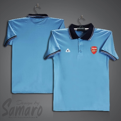 Picture of Arsenal Short Sleeve Polo Football Jersey For Men - PP Micro Collar Polo Jersey - Arsenal Jersey
