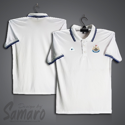Picture of Newcastle United Short Sleeve Polo Football Jersey For Men - PP Micro t shirt - Newcastle Jersey