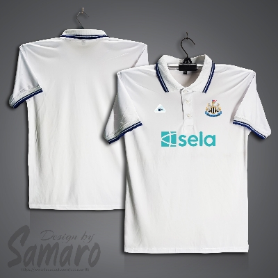 Picture of Newcastle United Short Sleeve Polo Football Jersey For Men - PP Micro t shirt - Newcastle Jersey