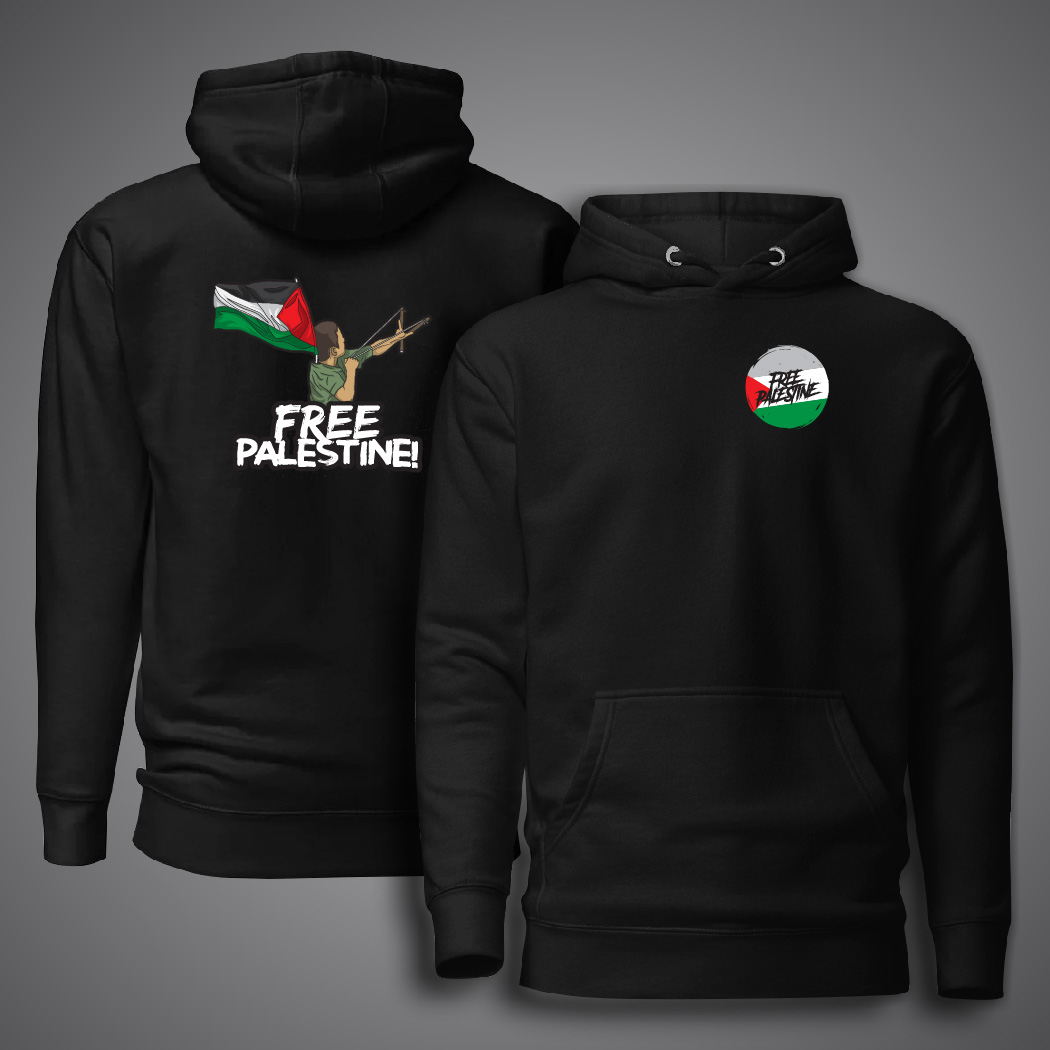 Picture of Free Palestine Hudi For Men - Premium Hoodies For Men - Free Palestine Hudi