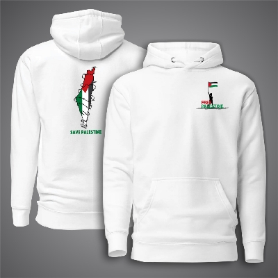 Picture of Free Palestine Hudi For Men - Premium Hoodies For Men - Free Palestine Hudi