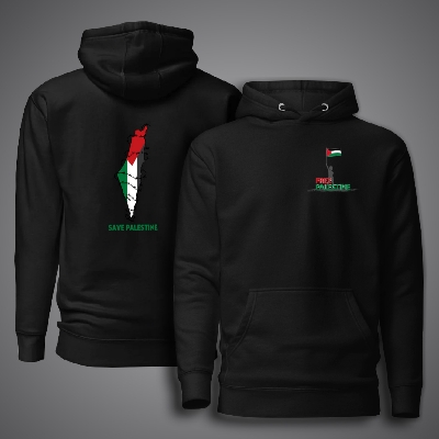Picture of Free Palestine Hudi For Men - Premium Hoodies For Men - Free Palestine Hudi