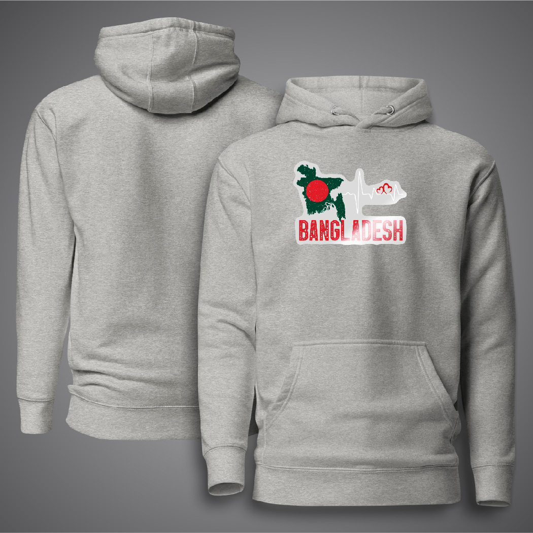 Picture of I Love Bangladesh Hudi For Men - Premium Hoodies For Men - Bangladesh Hudi