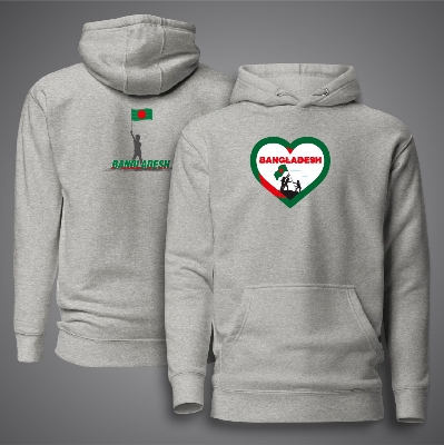 Picture of I Love Bangladesh Hudi For Men - Premium Hoodies For Men - I Love Bangladesh Hudi