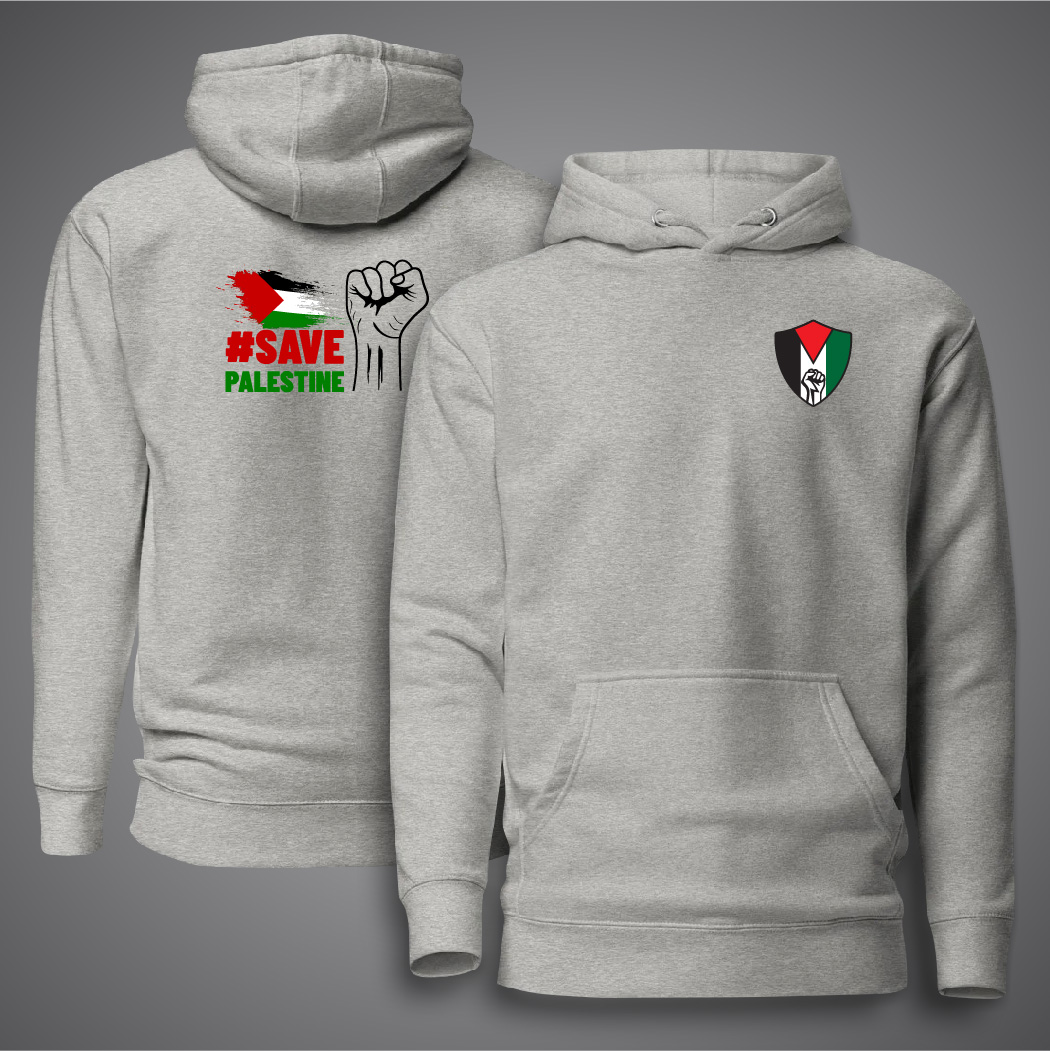 Picture of Free Palestine Hudi For Men - Premium Hoodies For Men - Free Palestine Hudi