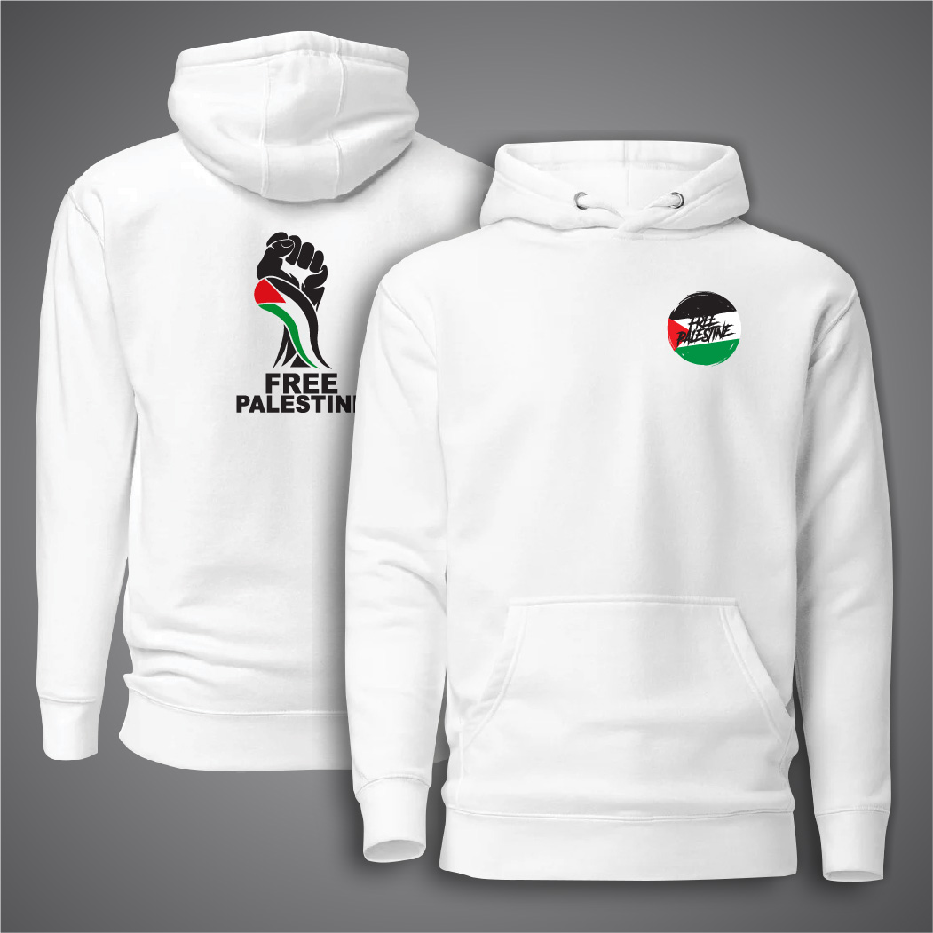 Picture of Free Palestine Hudi For Men - Premium Hoodies For Men - Free Palestine Hudi