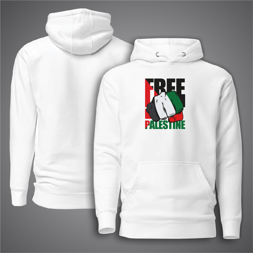 Picture of Free Palestine Hudi For Men - Premium Hoodies For Men - Free Palestine Hudi