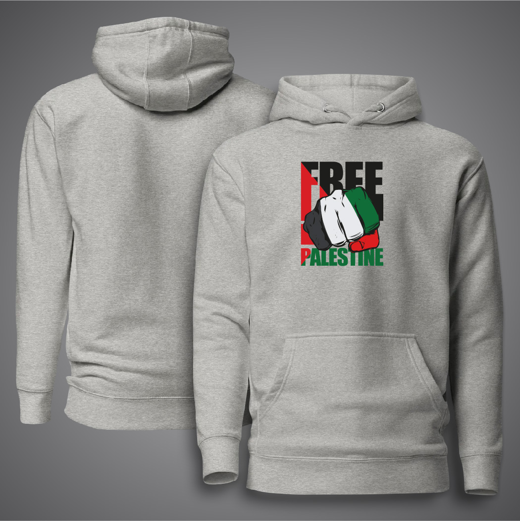 Picture of Free Palestine Hudi For Men - Premium Hoodies For Men - Free Palestine Hudi