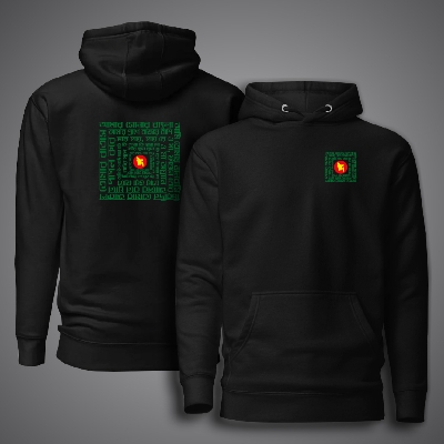 Picture of National Anthem of Bangladesh Hudi For Men - Premium Hoodies For Men - Bangladesh Hudi