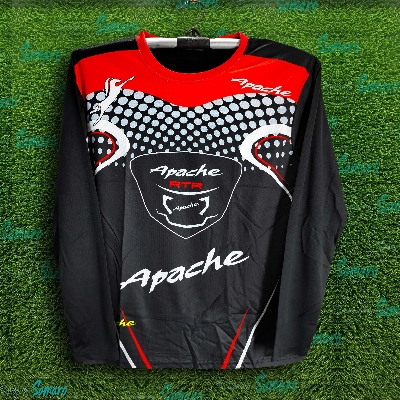 Picture of Apache Full Sleeve Bike Jersey For Man - Bike T shirt For Man - Apache Bike Jersey