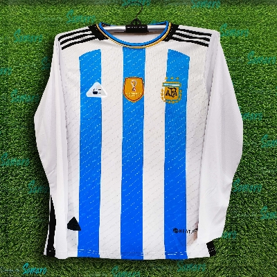 Picture of Argentina Full Sleeve Football Jersey For Men - Argentina T Shirt For Men - Argentina Jersey 2024-2025
