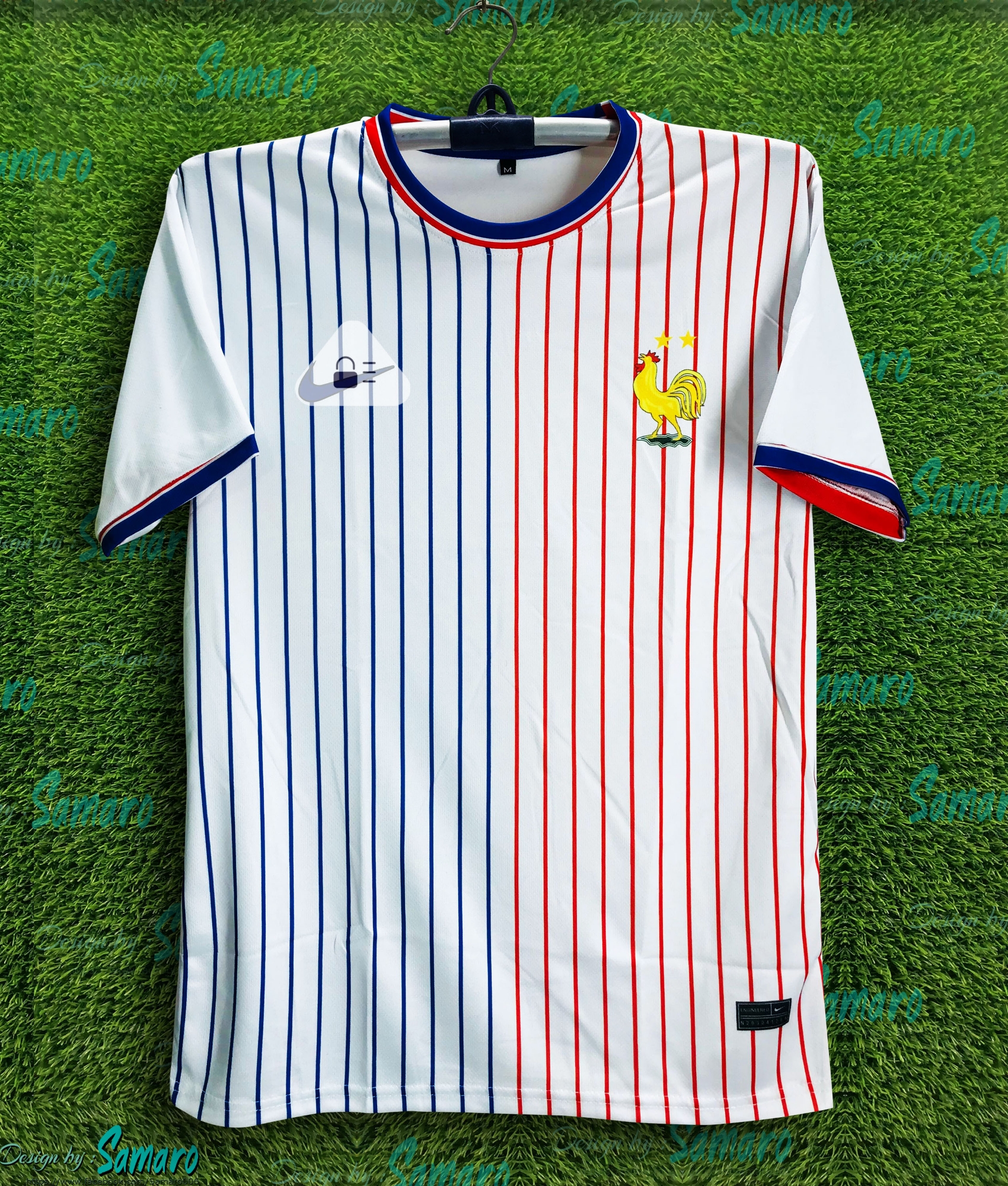 Picture of France Euro 2024 Jersey - France Short Sleeve Football Jersey For Man - France Football Jersey 2024