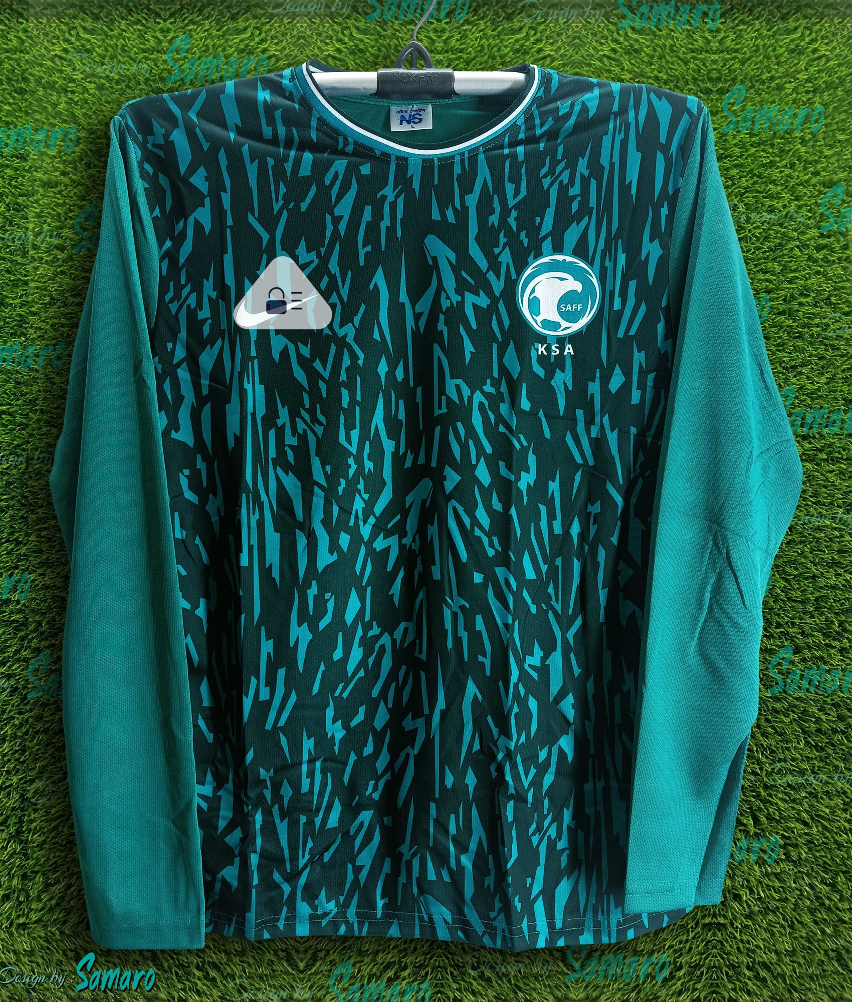 Picture of Saudi Arabia Football Jersey - Full Sleeve Jersey For Man - Saudi Football Jersey