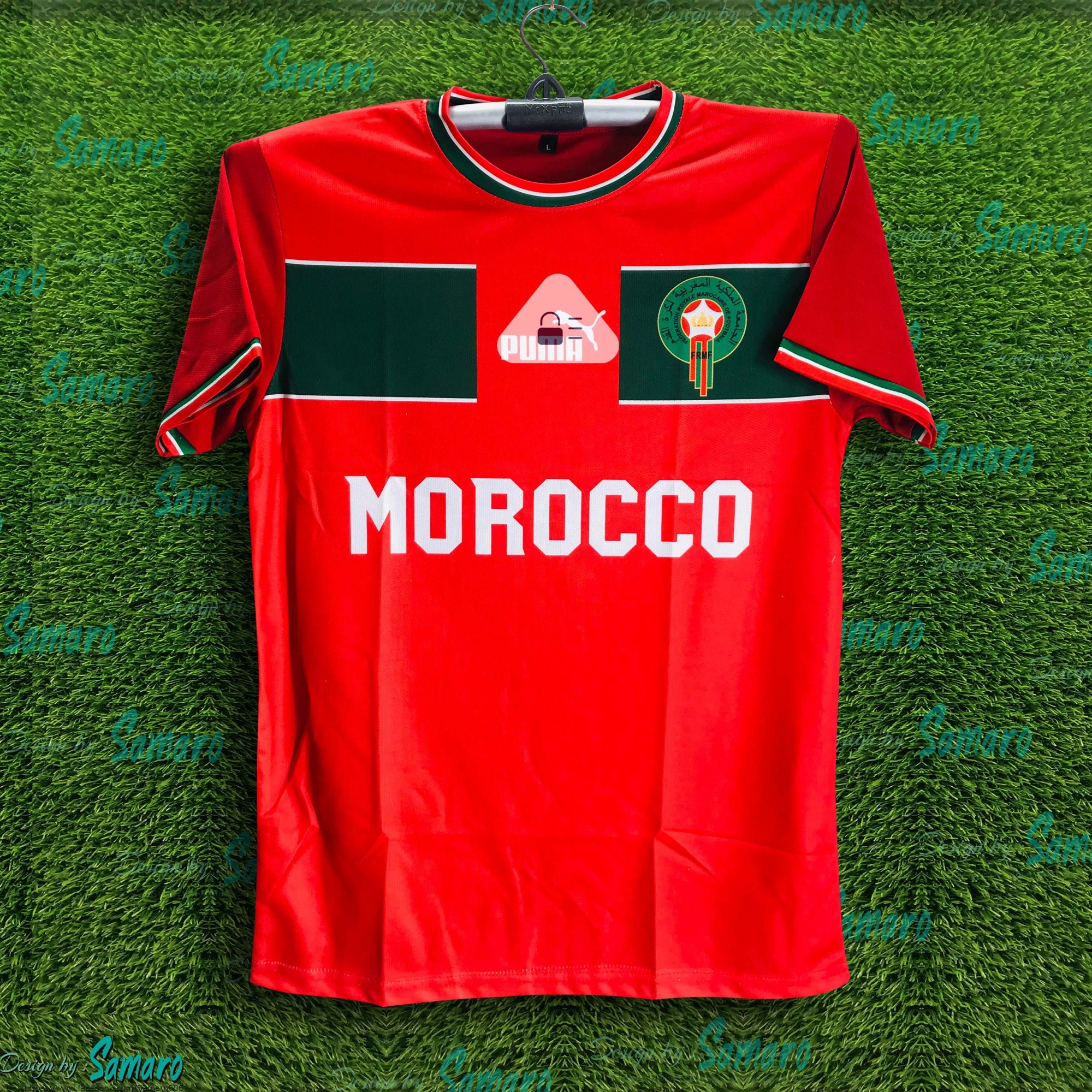 Picture of Morocco Short Sleeve Football Jersey For Men - Morocco Football Jersey 2025-2026