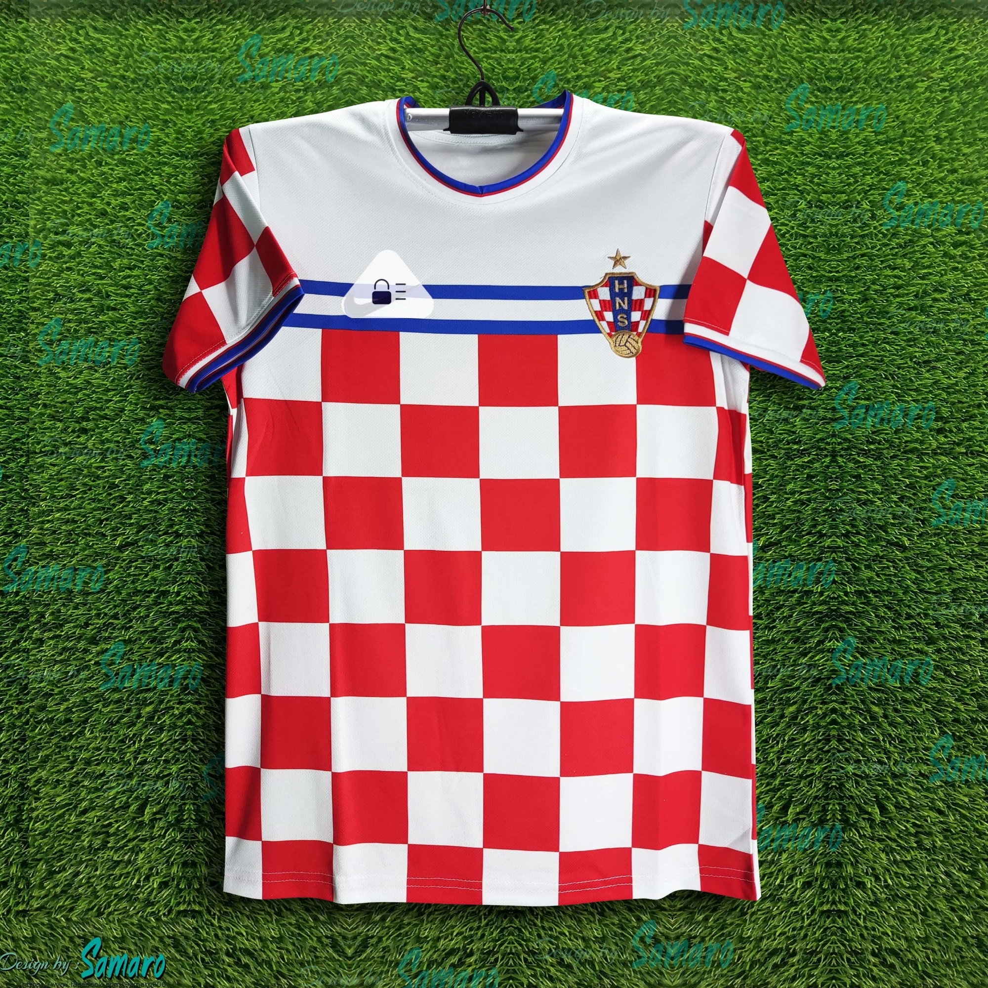 Picture of Croatia Short Sleeve Thai Premium Football Jersey For Men - Croatia Half Sleeve T Shirt - Croatia Jersey 2025/26