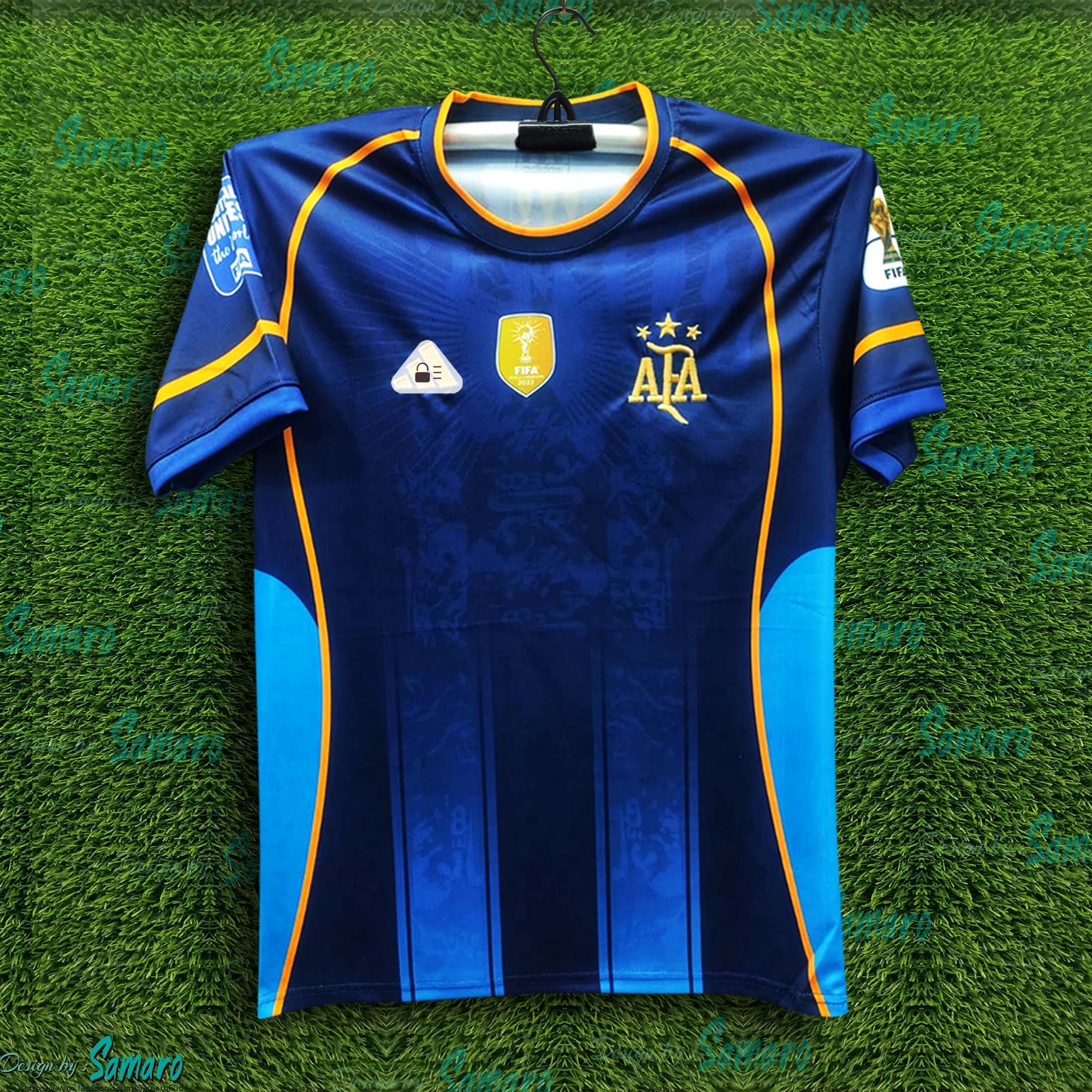 Picture of Argentina Jersey 2025/2026 Thai Premium Football Jersey For Men - Half Sleeve Jersey - Argentina Football Jersey 2025