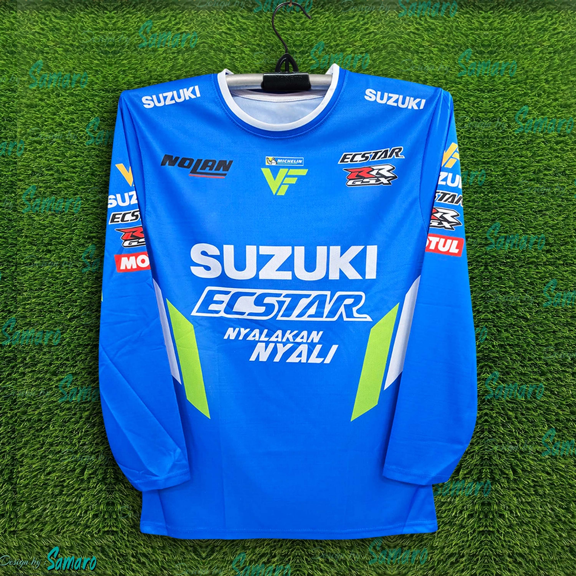 Picture of Sujuki Full Sleeve Premium Bike Jersey For Man - Long Sleeve Bike Jersey - Sujuki Bike Jersey