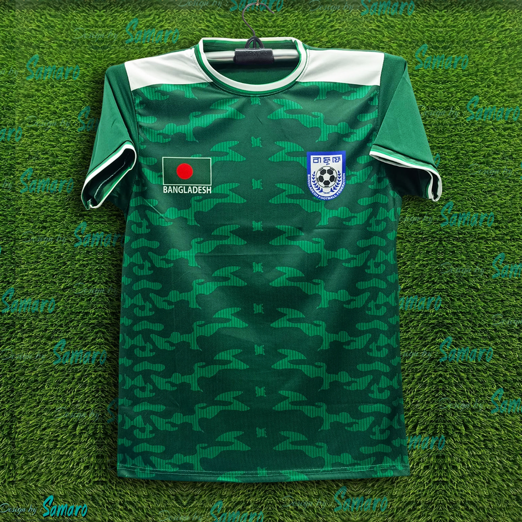 Picture of B-d Short Sleeve Football Jersey For Men - T Shirt For Men - Banglades Fan Jersey 2025-26
