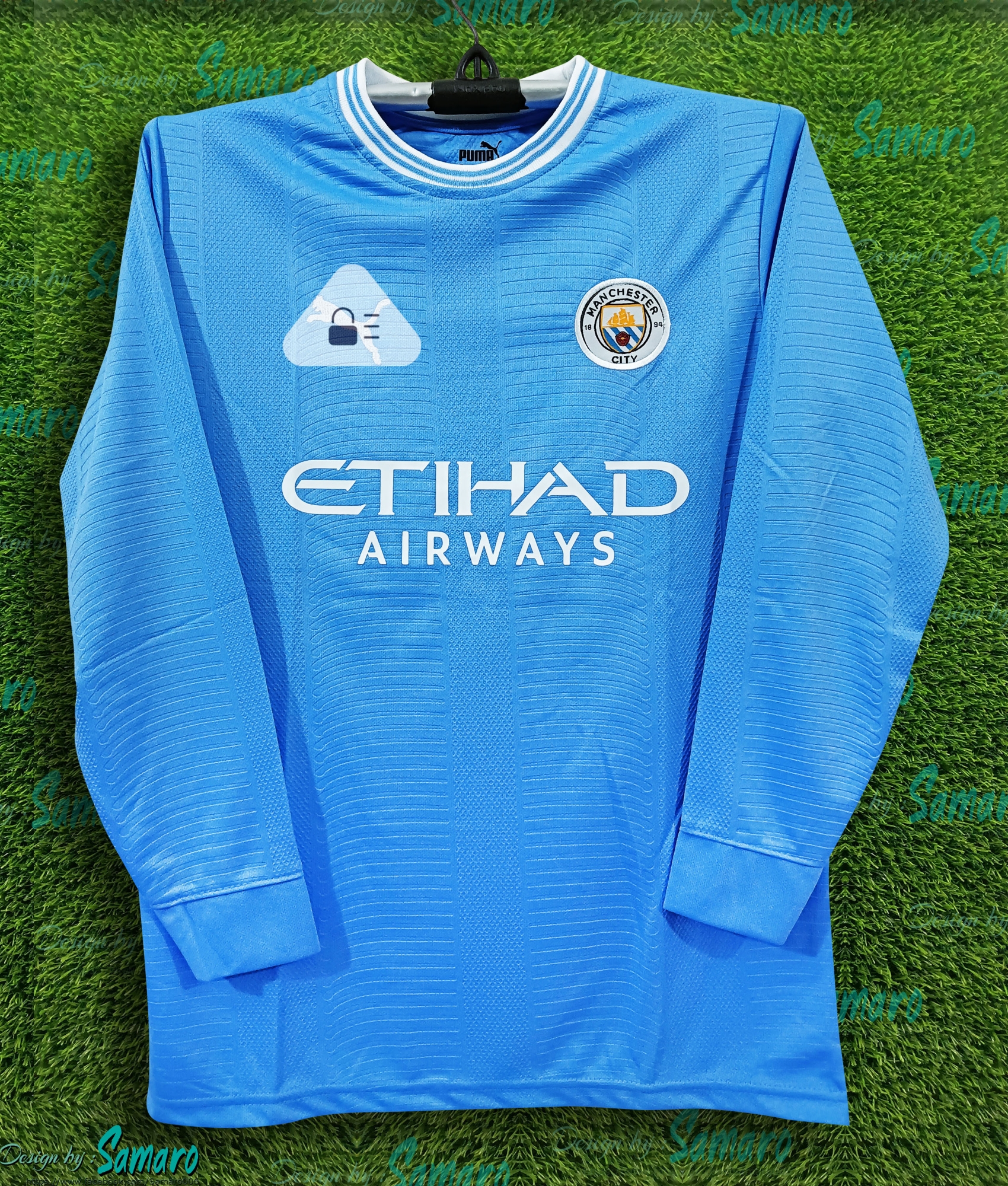 Picture of Manchester City Jersey 2023/24 - Full Sleeve Thai Premium - Football Jersey
