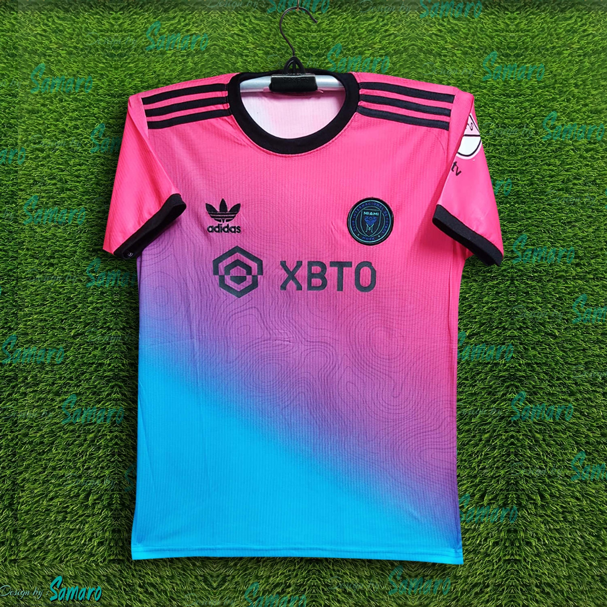 Picture of Inter Miami Short Sleeve Jersey 2025/2026 Thai Premium Football Jersey For Men - Half Sleeve - Inter Miami Jersey 2025