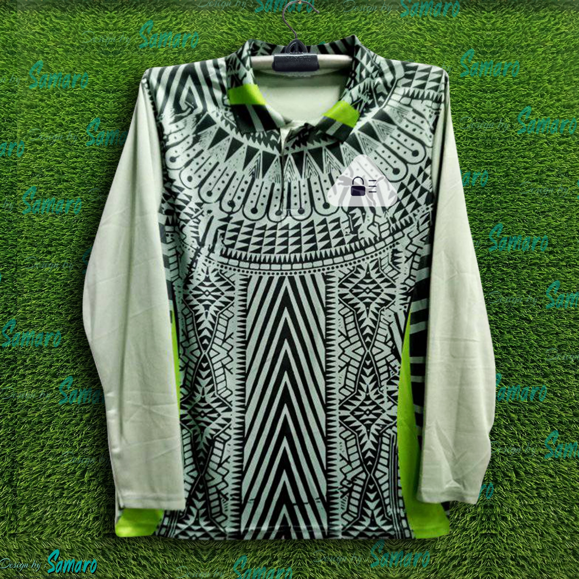 Picture of Stylish and Comfortable Full Sleeve Collar Polo Jersey For Men - Polo T Shirt For Men - Polo Jersey