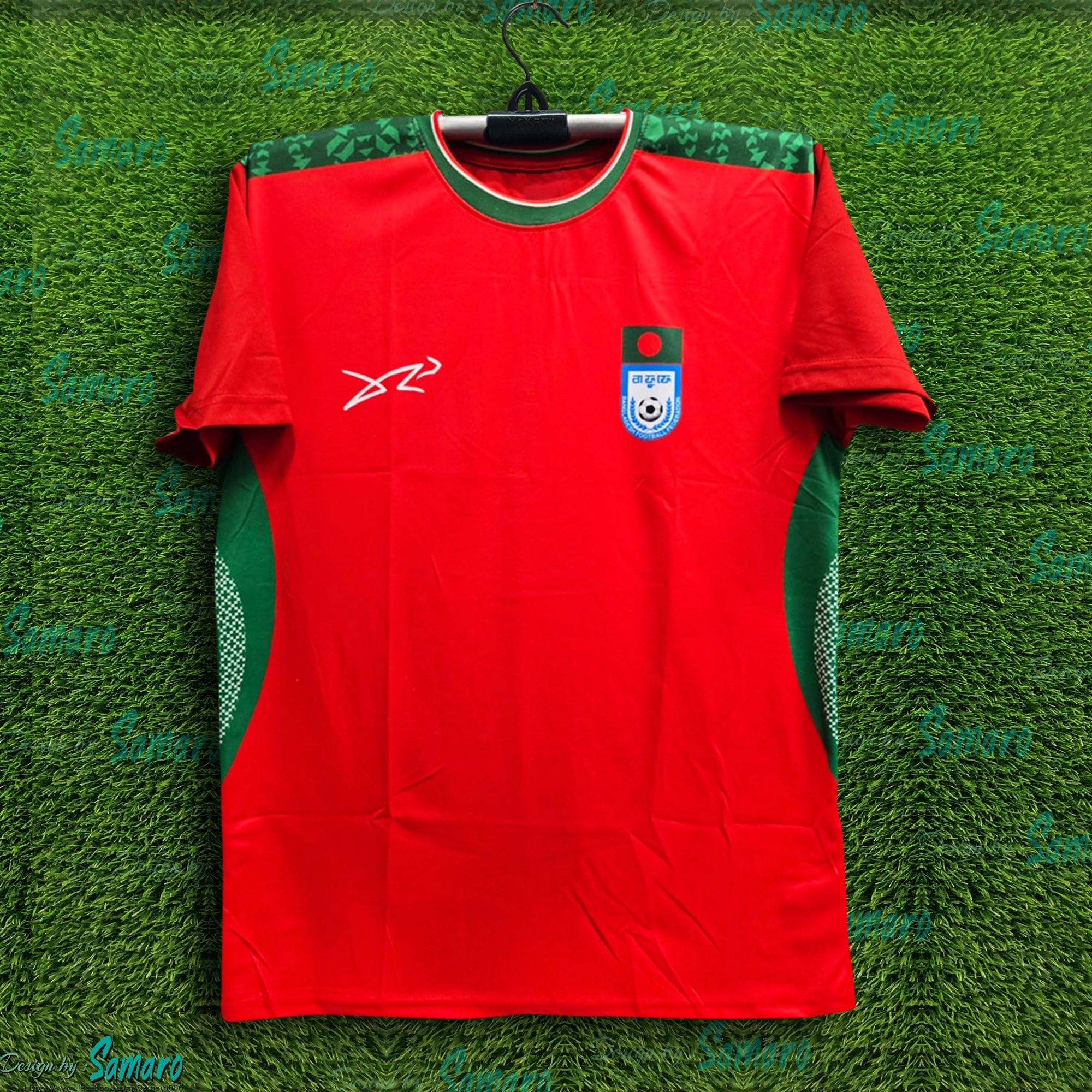 Picture of B-d Short Sleeve Football Jersey For Men - T Shirt For Men - Banglades Fan Jersey