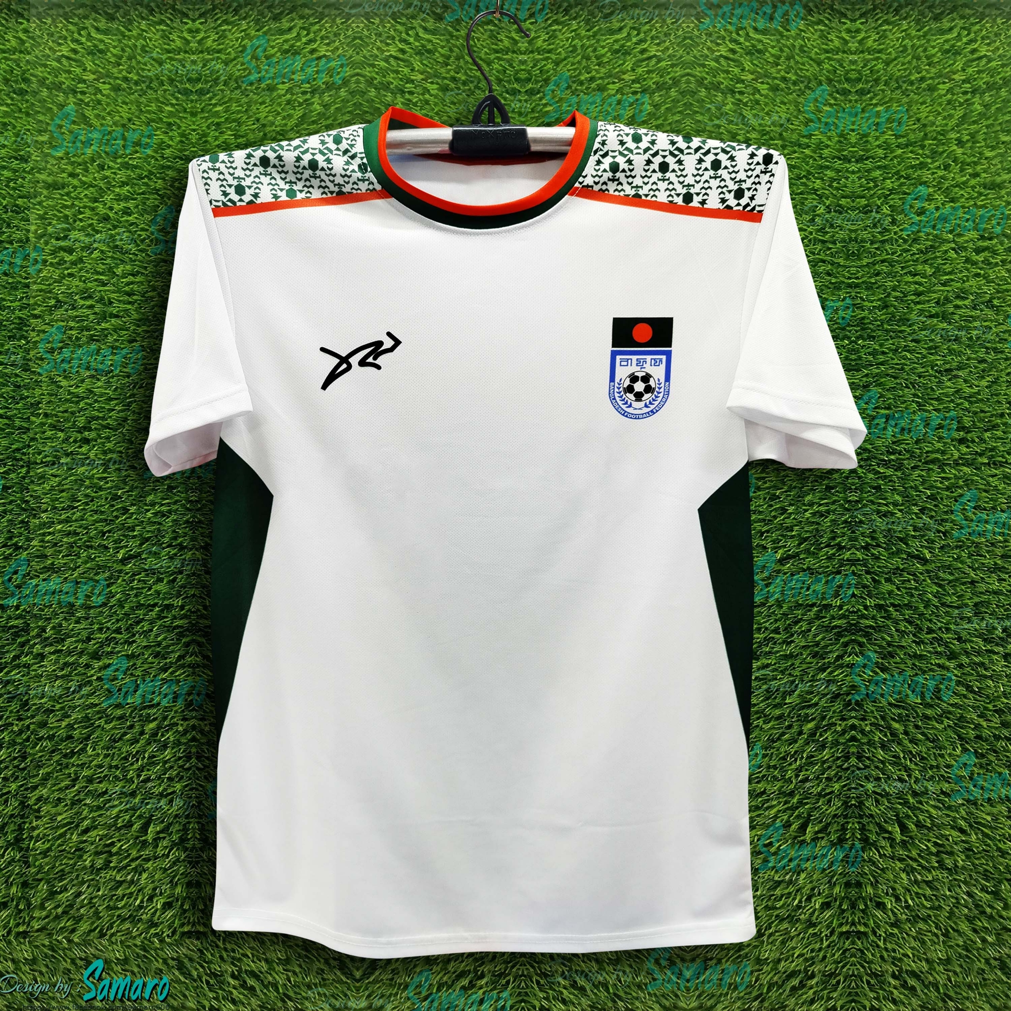Picture of B-d Short Sleeve Football Jersey For Men - T Shirt For Men - Banglades Fan Jersey