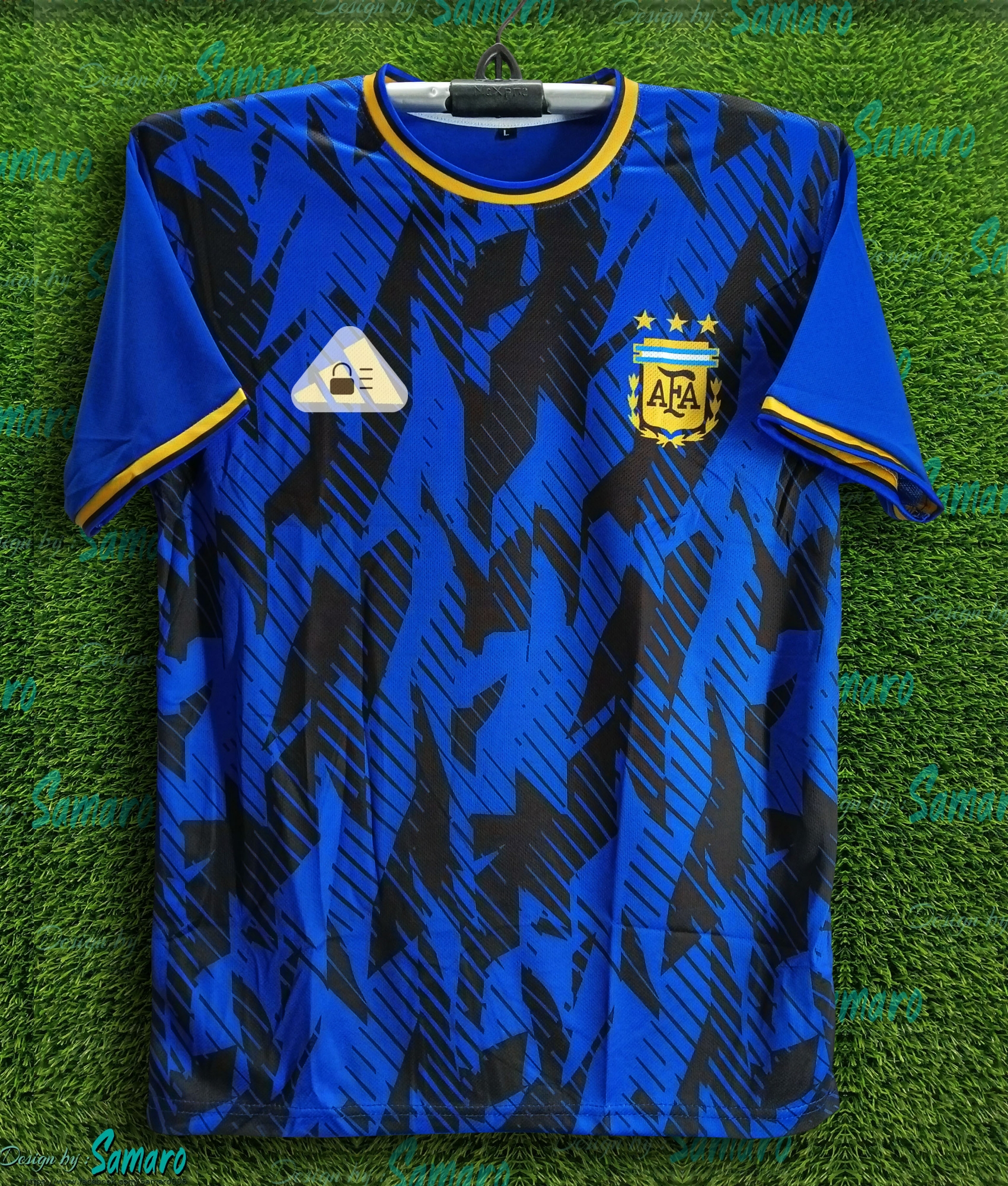 Picture of Argentina Jersey - Short Sleeve Jersey For Man - Argentina Training Jersey