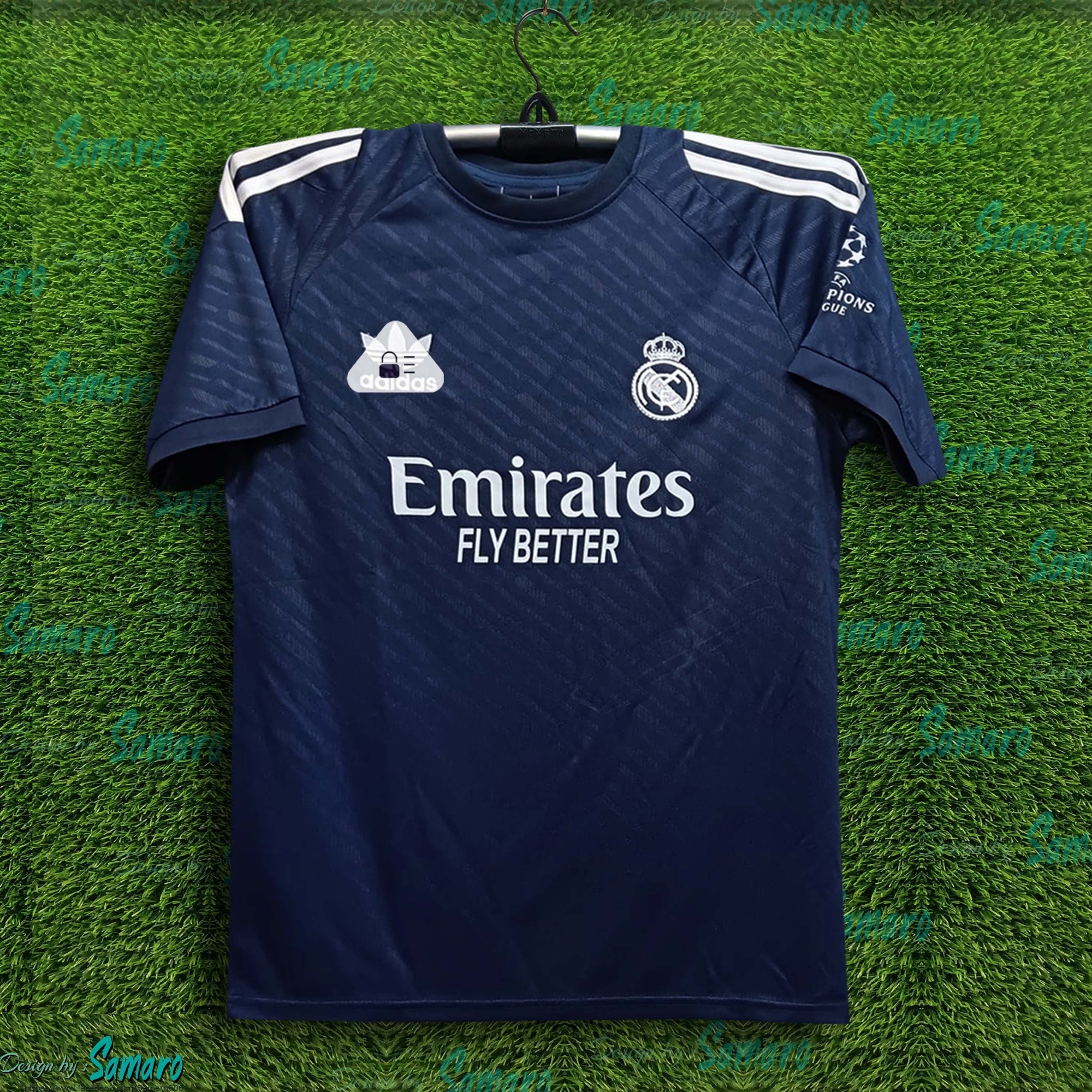 Picture of Real Madrid Thai Premium Football Jersey For Men - Half Sleeve T Shirt - Real Madrid Football Jersey 2025-26