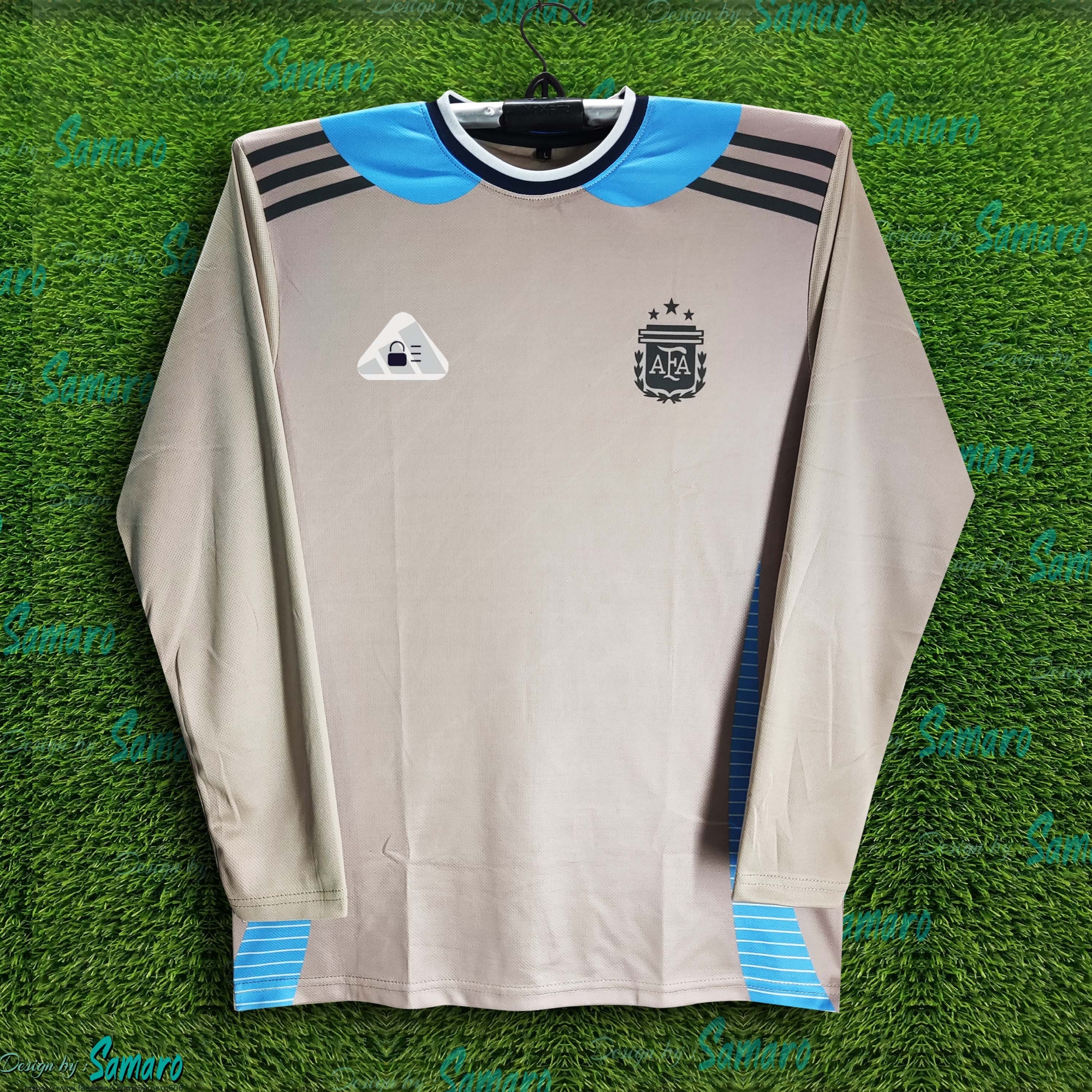 Picture of Argentina Full Sleeve Training For Men - Argentina Training Jersey - Argentina Jersey 2024-25
